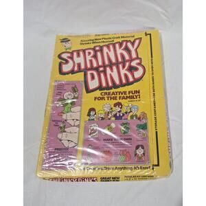 Vintage 1974 Shrinky Dinks  Sealed Never Open